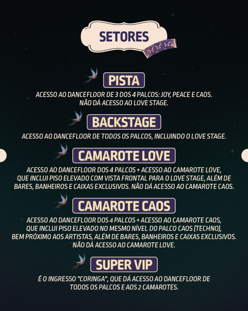 Conheça os setores e stages do XXXPERIENCE Festival 2023