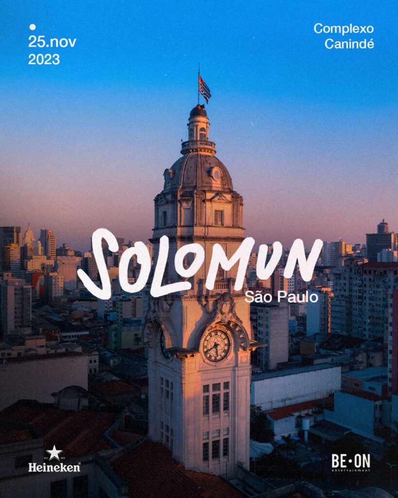 Solomun retorna ao Brasil para show em novembro de 2023