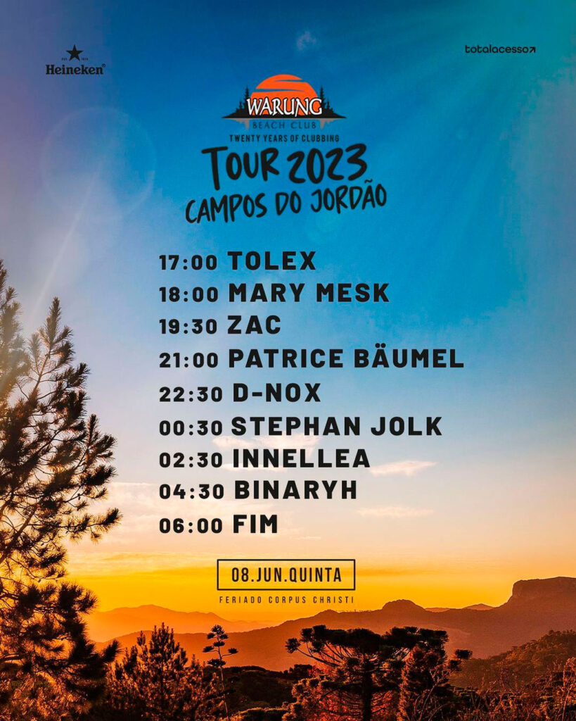 warung tour campos 2023 line-up timetable