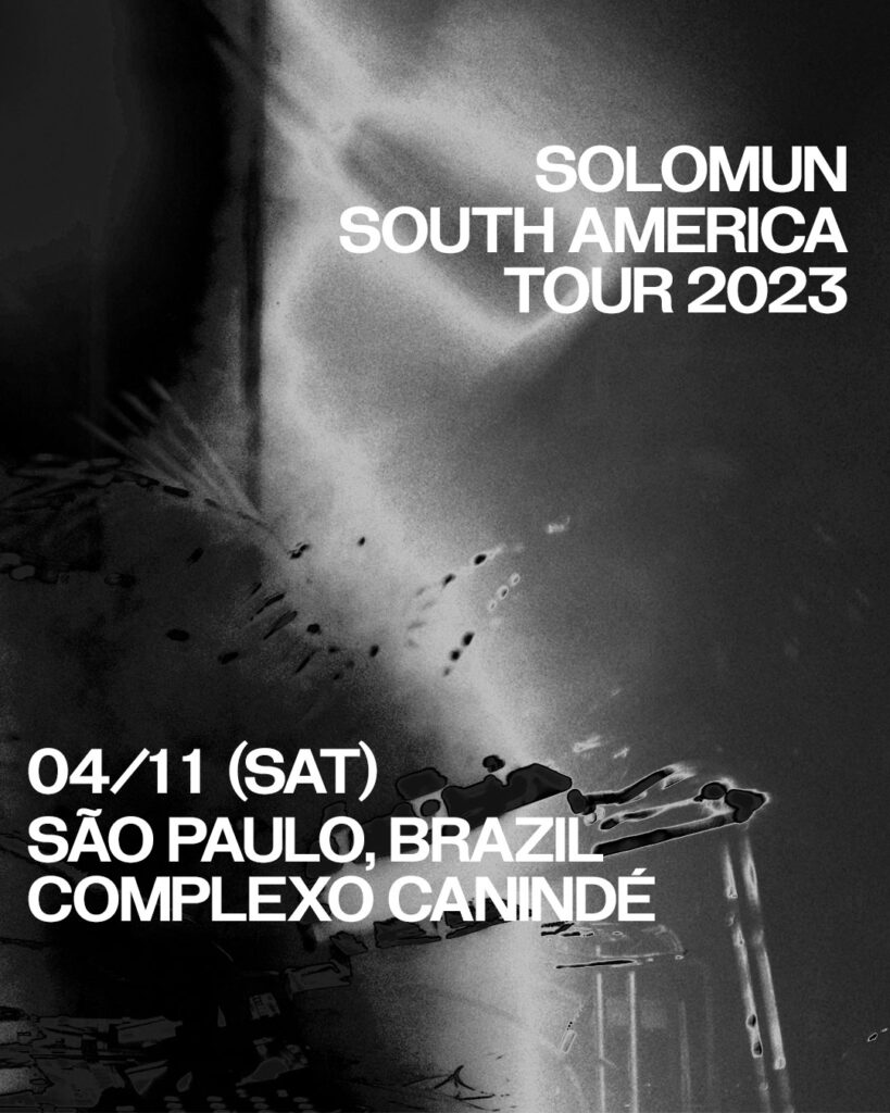 Solomun em São Paulo: Be On Entertainment anuncia nova data e abertura de vendas